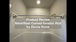 Zenna Home Neverrust Shower Rod