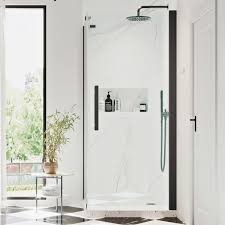 Corner Frameless Pivot Shower Door