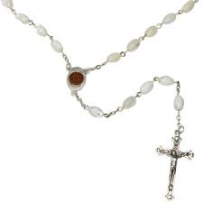 Rosary Mother Of Pearl Mary