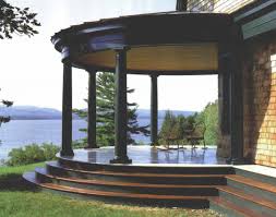 building a circular porch fine