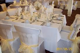 function room set for wedding picture