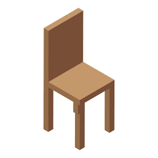 Garden Chair Icon Isometric Of Garden