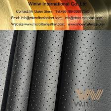 Perforated Faux Leather Fabric
