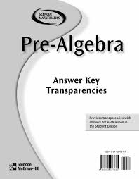 Answer Key Transparencies Mathnmind