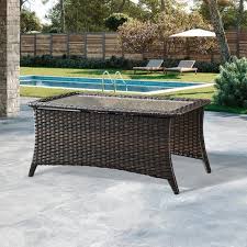 Patio Rattan Patio Side Table