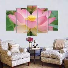 Panle Lutus Flower Vastu Painting