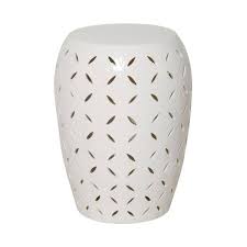 Emissary Lattice White Ceramic 20 In