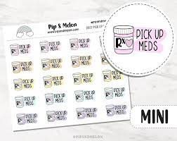 Prescription Medication Stickers