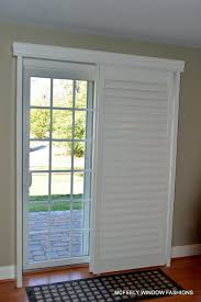 Plantation Shutters Sliding Glass Door
