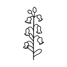 Wildflower Icon Vector Wild Flower