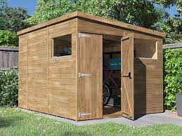 Overlord Modular Reverse Pent Shed With
