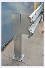 w beam single metal beam crash barrier