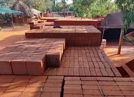 Compressed Stabilized Earth Bricks At