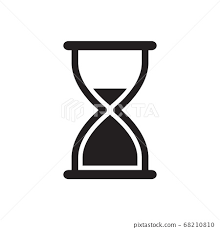 Hourglass Icon Vector Sand Clock Sign