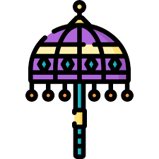 Umbrella Special Lineal Color Icon