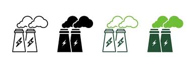 Power Plant Icon Vector Art Icons And
