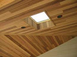 Cedar Tongue And Groove Ceiling