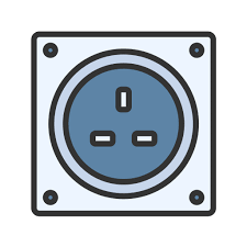 Wall Plug Free Electronics Icons