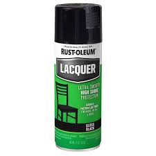 Gloss Black Lacquer Spray Paint 1905830