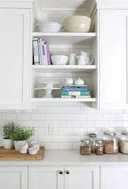 Kitchen Shelves Instead Of Cabinets Is
