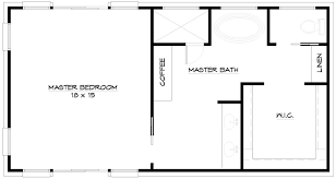 Villa Master Suite Plan 679 Mill