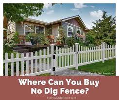 Where To Buy No Dig Fence Panels