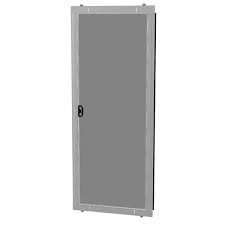 White Aluminum Sliding Screen Door