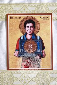 Blessed Carlo Acutis Icon Theophilia