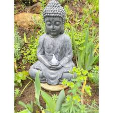 Mgo Meditating Buddha Garden Statue