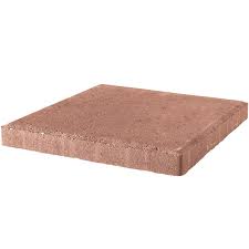 Red Square Concrete Step Stone