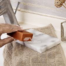 Shower Soap Dish Marble Modern Gray