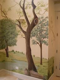 Painted Tree Mural Muralist Debbie