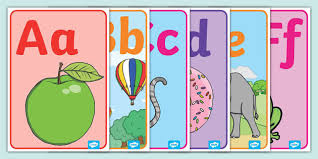Alphabet Outline Printable Posters