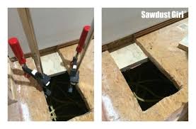 How To Patch Subfloor Sawdust Girl