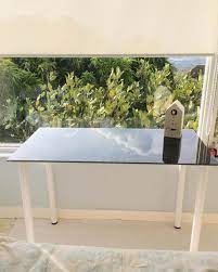 If The Glass Desk Fits Ikea Glasholm