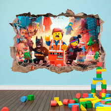 Kids Wall Sticker Lego Characters In