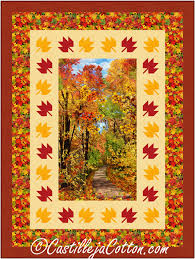 Autumn Path Quilt Pattern Cjc 55251