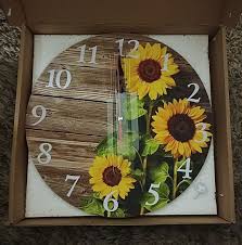 Yellow Country Wall Clocks For