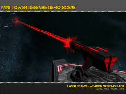 laser beams weapon systems pack