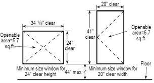 Egress Windows Building Codes