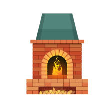 Brick Fireplace Png Vector Psd And