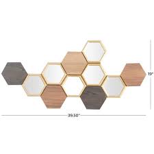Honeycomb Geometric Wall Decor