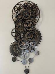 Cog Design With Rotatable Gear Clock