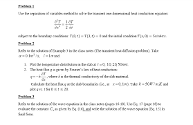 Dimensional Heat Conduction Equation