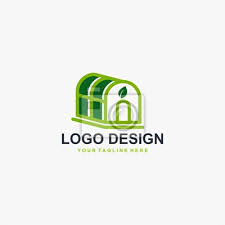 Greenhouse Logo Design Vector Green