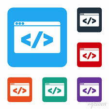 Front End Development Icon Isolated