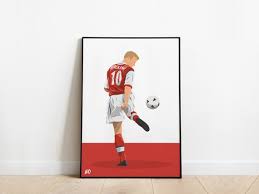 Dennis Bergkamp Arsenal Icon Football