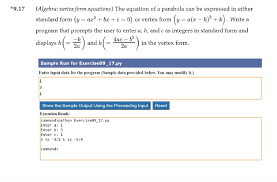 Solved Algebra Vertex Form Equations