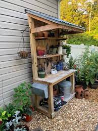 Galvanized Garden Tool Storage Box