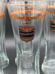 Maltana Pilsner Beer Glasses Set Of 6